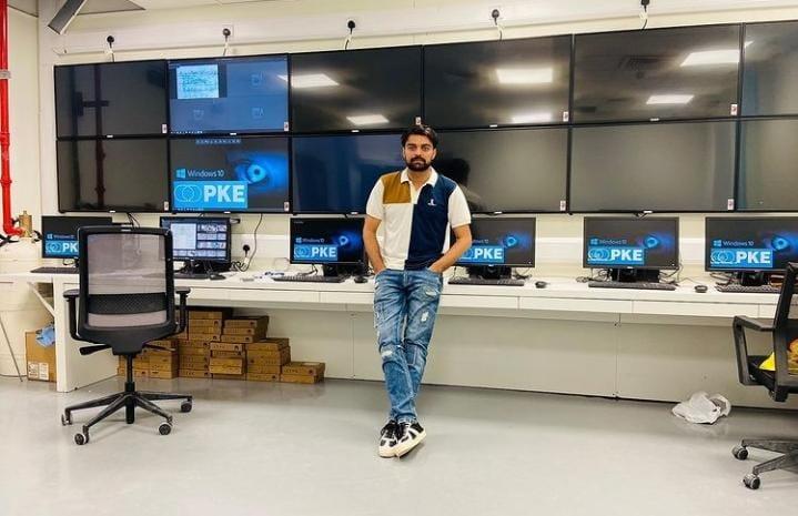 PKE Gulf — control room